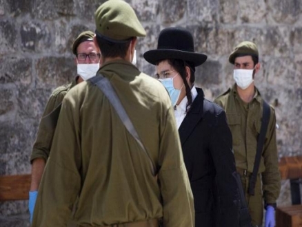 تقرير: يحظر إلقاء مسؤولية مواجهة كورونا على الجيش الإسرائيلي