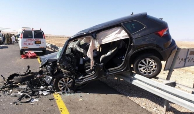 إصابة 4 أشخاص في حادث طرق قرب حيفا