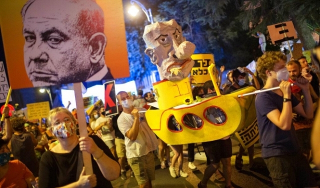 عشرات آلاف المتظاهرين ضدّ نتنياهو وسياسته في 270 موقعا في البلاد