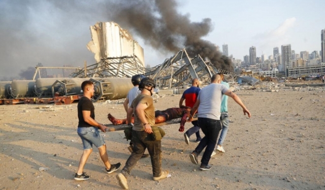 انفجار بيروت يعادل زلزالا بقوة 4.5 درجات 