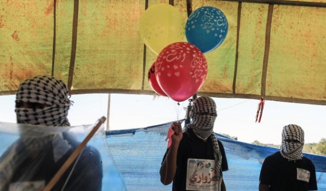 تهديدات إسرائيلية: الرد على إطلاق البالونات الحارقة سيكون عنيفا