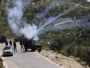 عشرات الإصابات بالاختناق إثر تفريق الاحتلال لمسيرتيْن في الضفة