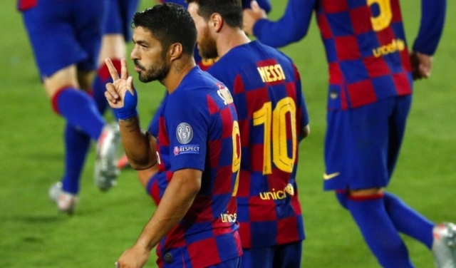 سواريز يرد على إمكانية مغادرة برشلونة!
