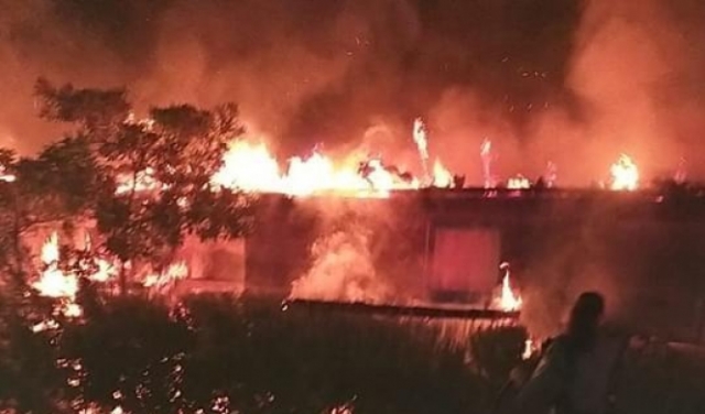 واحة السلام: إضرام النار بالمكتبة بعد أسبوع من حرق المدرسة