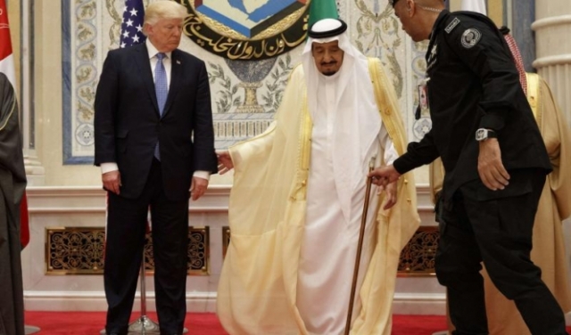ملك السعودية لترامب: حريصون على حل عادل ودائم للقضية الفلسطينية
