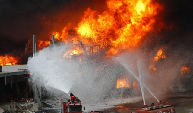 حريق مرفأ بيروت ناجم عن أعمال إصلاح والشرطة العسكرية تباشر بالتحقيق