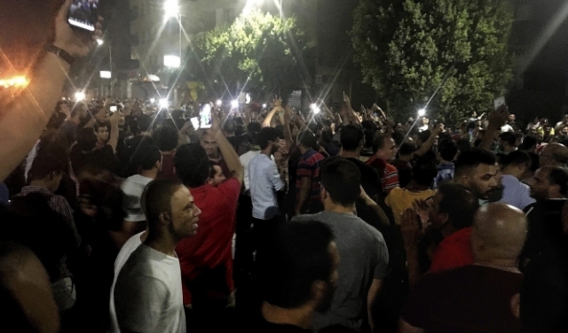 استمرار المظاهرات المطالبة برحيل السيسي رغم حظر التجوال والاعتقالات