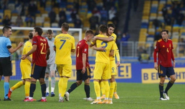 دوري أمم أوروبا: إسبانيا تخسر أمام أوكرانيا