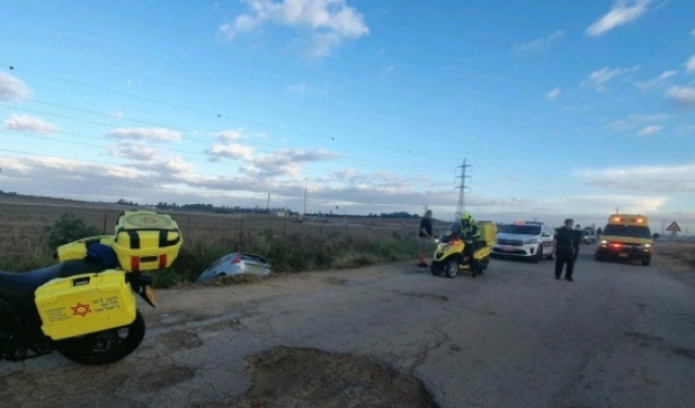 إصابة فتيين وشاب في حادثين شمالي ووسط البلاد