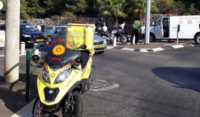 حيفا: مصرع شاب في حادث انزلاق دراجة نارية