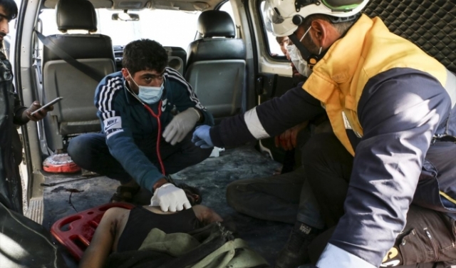 مقتل مدني سوري بقصف صاروخي على إدلب