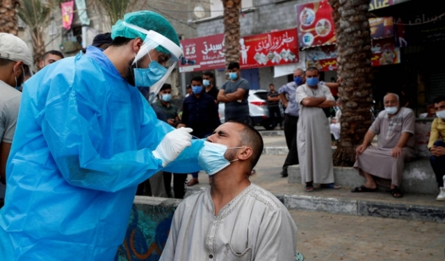 كورونا بغزة: 4 حالات وفاة و689 إصابة بكورونا بآخر 24 ساعة
