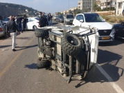 إصابة خطيرة بانقلاب مركبة في دير حنا
