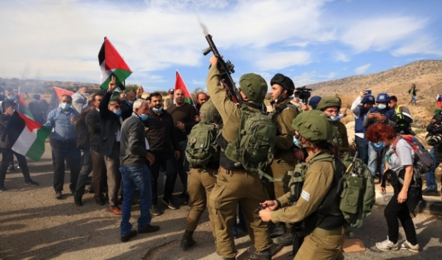 إصابات جراء قمع الاحتلال لمسيرات في الضفة الغربيّة