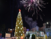 ليلة الميلاد: إطلاق ألعاب نارية في سماء الناصرة