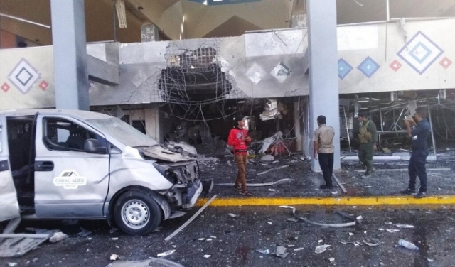 تفجيرات عدن: تحالف السعودية يستهدف مواقع الحوثيين بصنعاء