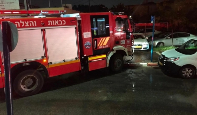 حيفا: مصرع شخص في حريق منزلي