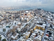 إسطنبول مكسوة بالثلج