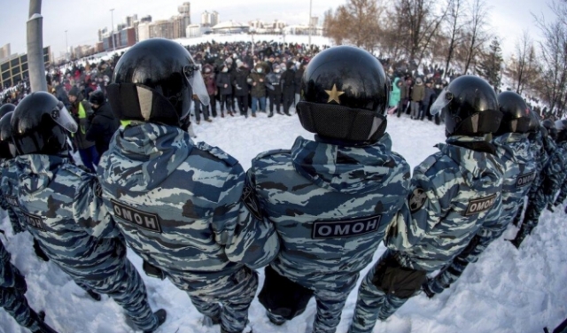 أكثر من 2500 معتقل: مواجهات بين قوات الأمن والمحتجين في روسيا