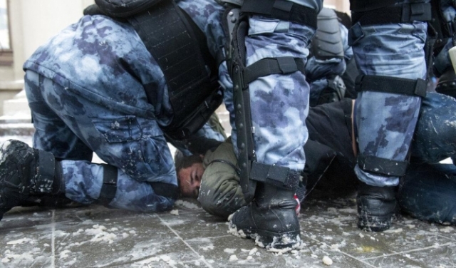 روسيا: ارتفاع عدد معتقلي تظاهرات اليوم إلى 4000