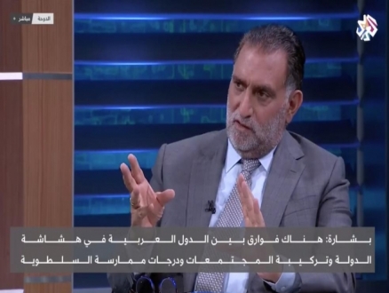 عزمي بشارة في حلقة تفاعلية على "التلفزيون العربي"
