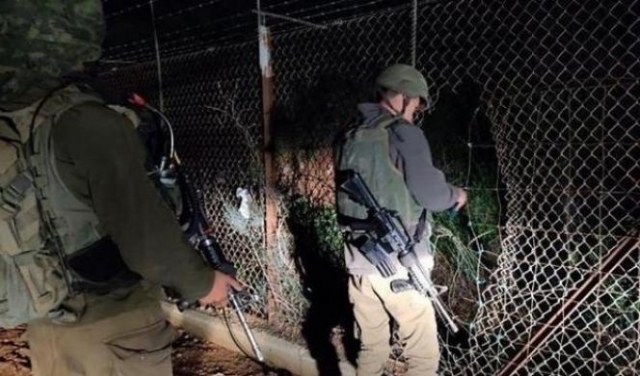 الجيش الإسرائيلي يعتقل شخصا عبر من لبنان لمزارع شبعا