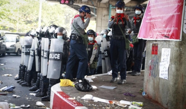 ميانمار: ارتفاع عدد قتلى المظاهرات المناهضة للانقلاب إلى 34