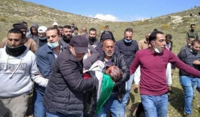 استشهاد رجل أصيب برصاص الاحتلال برأسه قرب نابلس