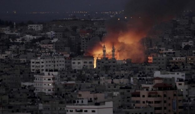الاحتلال يغير على مواقع في غزّة