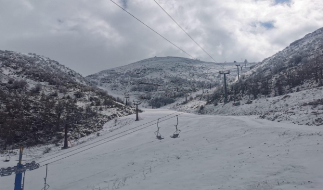 استمرار تساقط الثلوج: جبل الشيخ مفتوح أمام الزوار