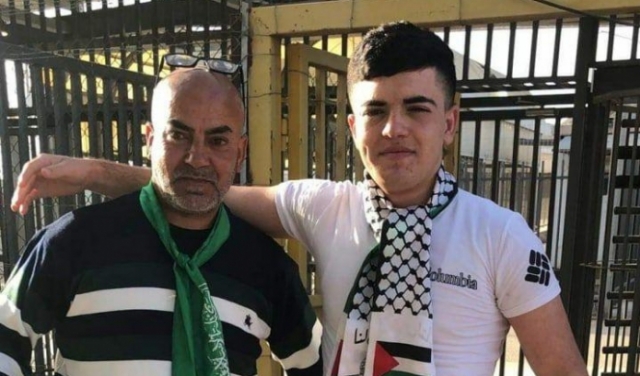 أصغر معتقل إداري فلسطيني يعانق الحرية 