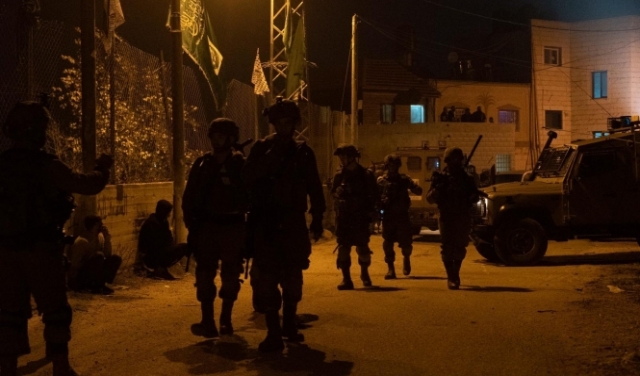 اعتقال 24 فلسطينيا بالضفة والقدس بينهم قيادات في حماس