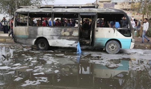 مقتل مدني وإصابة 14 آخرين بانفجار شرقيّ بغداد‎ 