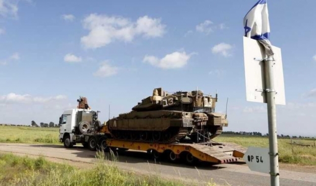 انقلاب شاحنة للجيش الإسرائيلي في حقل ألغام جنوبي لبنان 