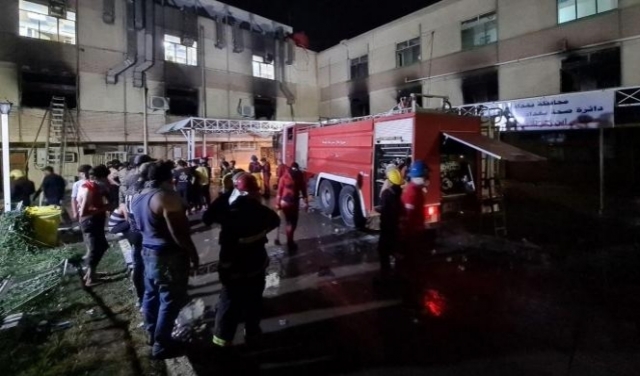 3 فلسطينيّات من بين قتلى حريق مشفى بغداد