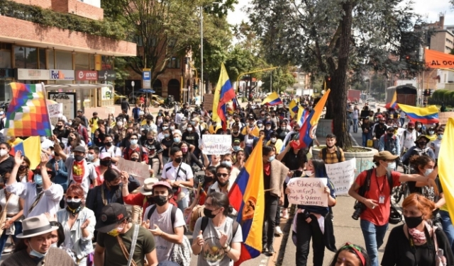الاحتجاجات الكولومبيّة تدخل يومها العاشر 