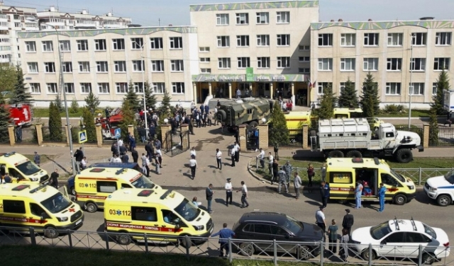 روسيا: مقتل 11 شخصا إثر إطلاق نار في مدرسة