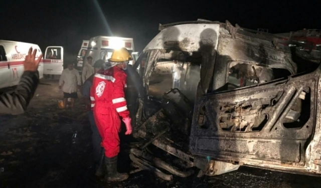 العراق: مصرع 14 شخصًا في حادث سير مروع في محافطة المثني 