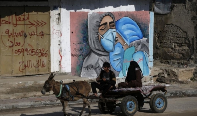 كورونا بارتفاع: 5 وفيات و448 إصابة جديدة بغزة