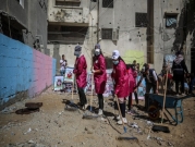 "بهمتنا حنعمرها": مبادرة نسوية بغزة لتنظيف وتشجير مناطق دمرها العدوان