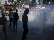 الأمن الفلسطيني يعتدي على متظاهرين وسط رام الله