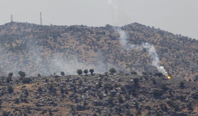 قذائف صاروخية في الجليل والجولان: 