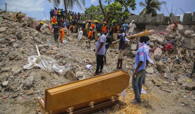 زلزال هايتي: 2189 قتيلا و600 ألف شخص تضرروا