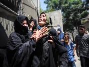 غزة: تشييع جثمان الشهيد ادعيج