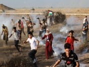 غزة: 14 إصابة بينها 5 بالرّصاص الحيّ إثر تفريق جيش الاحتلال محتجّين