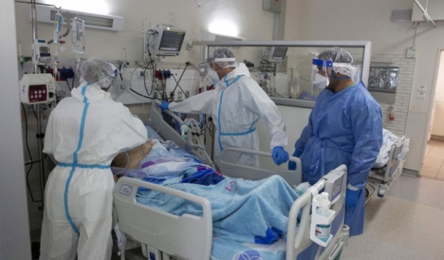 الصحة الإسرائيلية: 15 وفاة بكورونا الليلة الماضية و4800 إصابة أمس