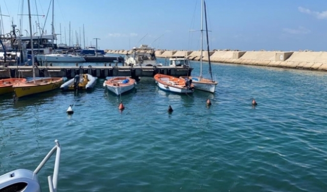 إغلاق المجال البحري لميناء يافا بعد العثور على صاروخ
