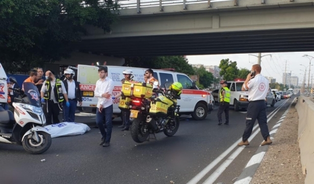مصرع سائق دراجة نارية في حادث وسط البلاد