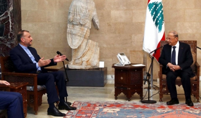وزير الخارجية الإيراني: مستعدون للمساعدة بكسر حصار لبنان