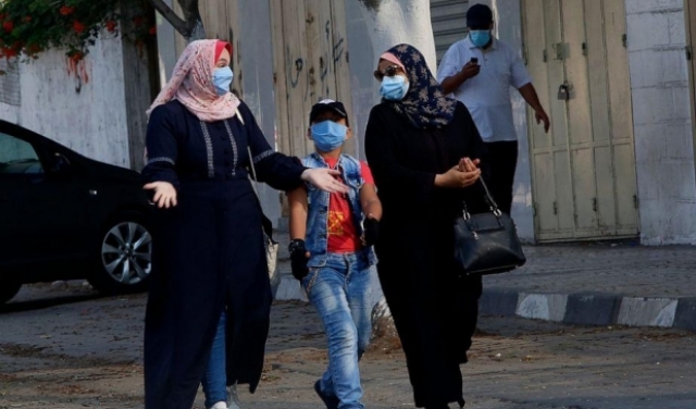 غزة: 8 وفيات و579 إصابة جديدة بكورونا  